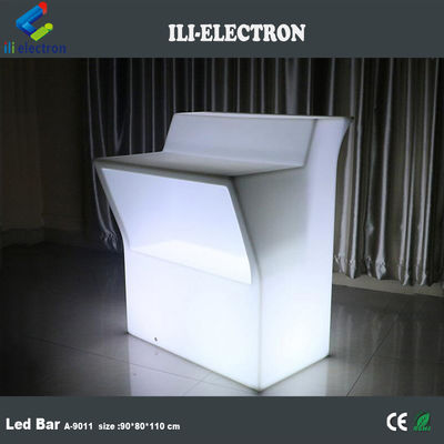 barra móvel LED colorida de plástico exterior