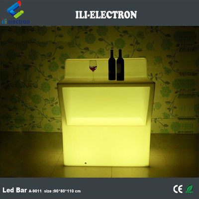 barra móvel LED colorida de plástico exterior