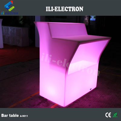 Contador de bar modernos LED Iluminado LED Salão / Restaurante de plástico