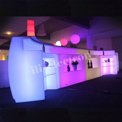 IP54, resistente à água, LED, contador de barras móveis com luz