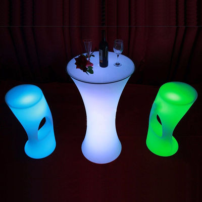 Mobiliário comercial Usos gerais Mesas de bar LED
