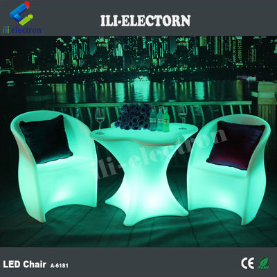 Mobiliário de luz LED conjunto de mobiliário de jardim de flores