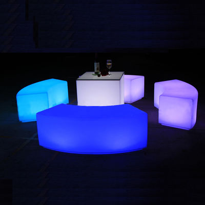 Cadeira de mesa de poker eletrônica mesa brilhante conjunto de móveis LED