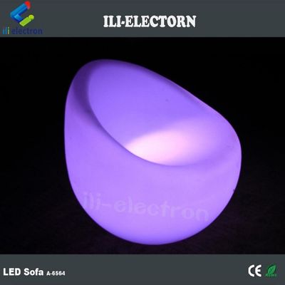Cadeiras de sala de estar Dormitório Sofá Sofá LED Banquinho de plástico
