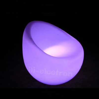 PE Plástico Recarregável RGB Iluminado Sofá de Bar Led Infarad Controle remoto