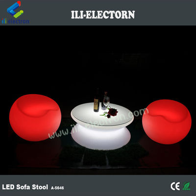 Muti Color RGB LED Light Cocktail Table, resistente à água Light Up Bar Mobiliário