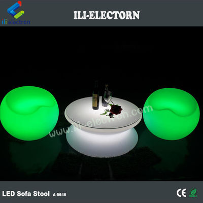 Muti Color RGB LED Light Cocktail Table, resistente à água Light Up Bar Mobiliário