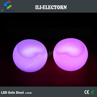Muti Color RGB LED Light Cocktail Table, resistente à água Light Up Bar Mobiliário