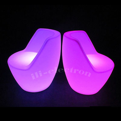 Recarregável LED Glow Mobiliário cadeira à prova d'água Para evento clube noturno