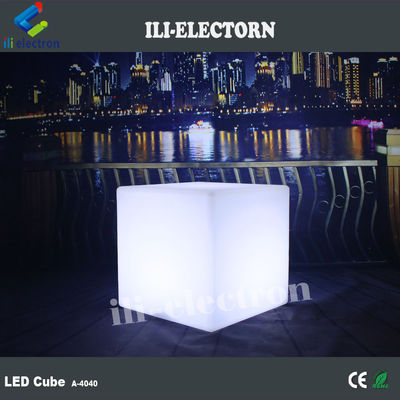 PE plástico que muda de cor iluminado Solid LED Glow Cubes