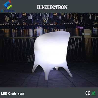 Modern Glow LED Light Up Cadeiras 16 Cores mudando para bar de discoteca