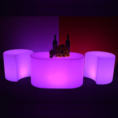 Produto de fabricação comercial de móveis com brilho LED