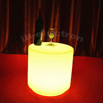 Moderno PE plástico Glow Up cadeira resistente à água para o exterior
