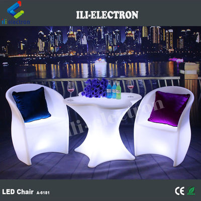 Cadeira/cabeça de bar recarregável de LED, discoteca, mesa de uso de ktv