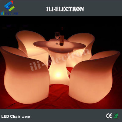 Cadeira/cabeça de bar recarregável de LED, discoteca, mesa de uso de ktv