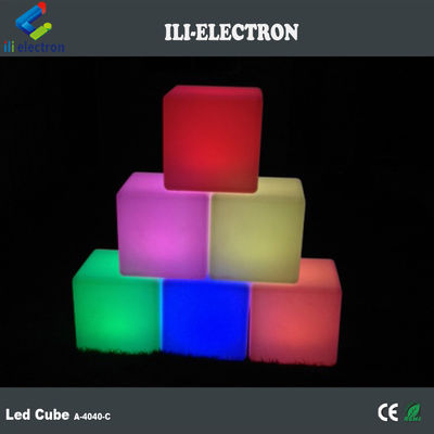 Controle remoto LED Cubo Luz noturna Iluminado Rgb Câmbio de cor Bateria recarregável