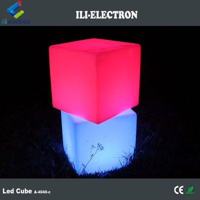 Controle remoto LED Cubo Luz noturna Iluminado Rgb Câmbio de cor Bateria recarregável