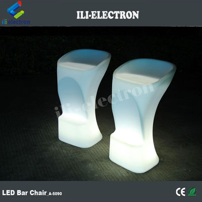 50*48*90cm Cadeira de bar led confortável iluminada/ Cadeira de cocktail iluminada/ Cadeira de bar led iluminada