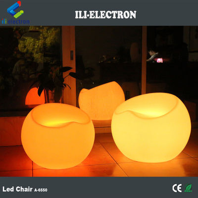 Cadeira LED em forma de maçã iluminada/Cadeira de Cocktail Light Up/Cadeira de Bar iluminada