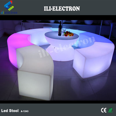 Mobiliário de barra de LED curvo comercial