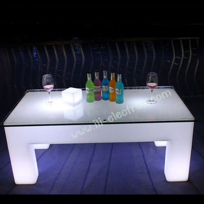 Remote control RGB quadrado led mesa brilhante para discoteca / patio de festa / KTV / lobby