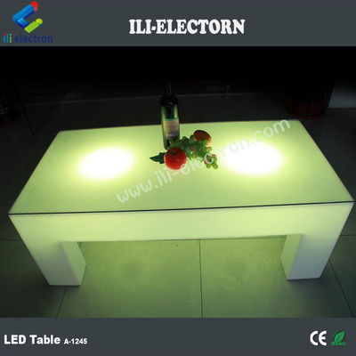 Remote control RGB quadrado led mesa brilhante para discoteca / patio de festa / KTV / lobby