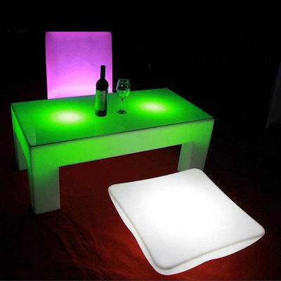 16 cores mudando controle remoto LED mesa brilhante