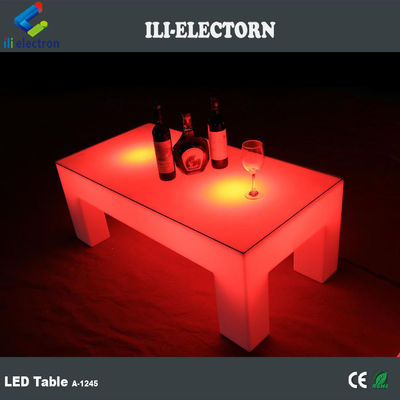 16 cores mudando controle remoto LED mesa brilhante