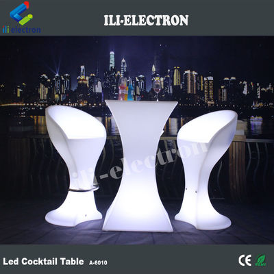 Mesa de LED flashing de casamento, recepção, mesa iluminada a LED