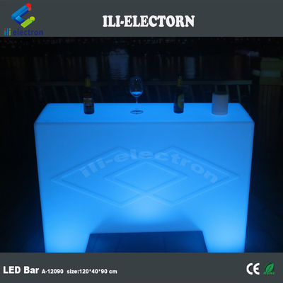 Mudança de cor Plástico Led Portavel Bar Table Infarad Controle remoto