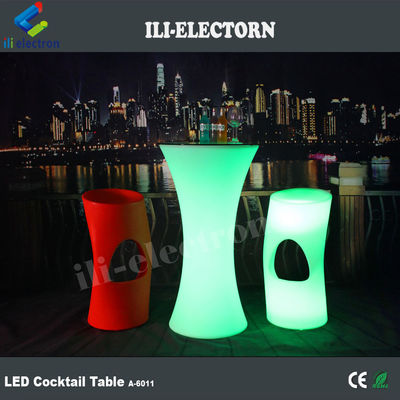 RGB Outdoor Plástico Iluminado Led Interativo Mesa Controle táctil
