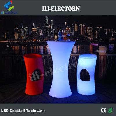 RGB Outdoor Plástico Iluminado Led Interativo Mesa Controle táctil
