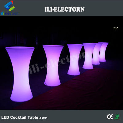 RGB Outdoor Plástico Iluminado Led Interativo Mesa Controle táctil