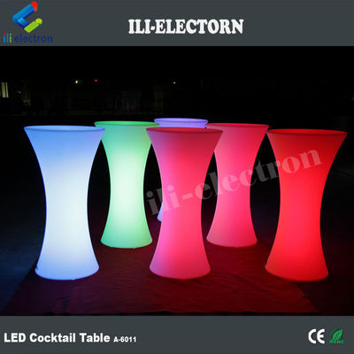 RGB Outdoor Plástico Iluminado Led Interativo Mesa Controle táctil