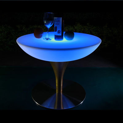 Mostre Light Up Mobiliário RGB LED Tabela de Café Para Supermercado