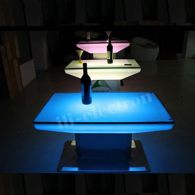 Tabela de iluminação LED de plástico com base em aço inoxidável