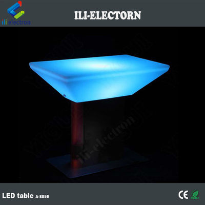 Tabela de iluminação LED de plástico com base em aço inoxidável