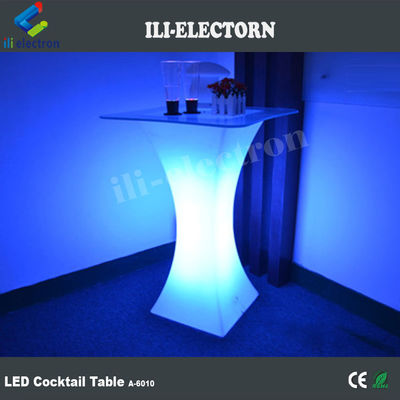 LED Outdoor Table LED Glow Bar Table iluminação de mesa de cocktail