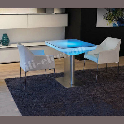 Tabela de barras de plástico de luz led recarregável, para uso interior ou exterior