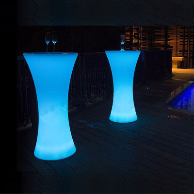 eventos de festa iluminado mesa de cocktail portátil