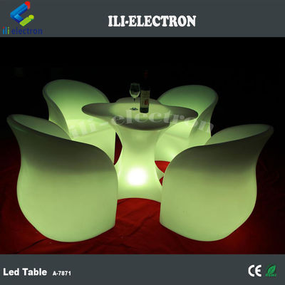 Lâmpada de mesa portátil de plástico LED para eventos ao ar livre