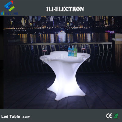 Lâmpada de mesa portátil de plástico LED para eventos ao ar livre
