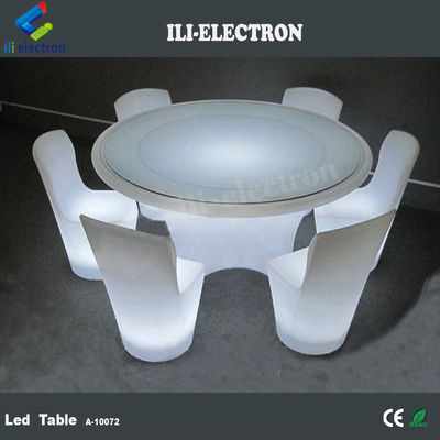 Mobiliário de iluminação ILI LED Mesas redondas de banquete