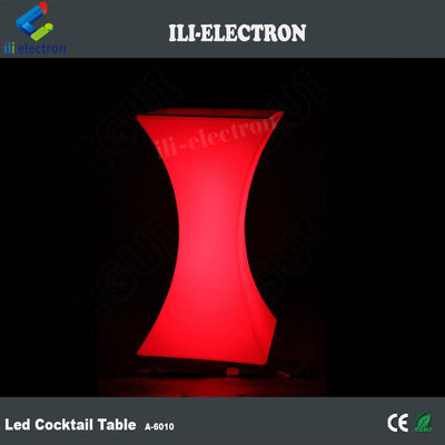 Mesa de LED flashing de casamento, recepção, mesa iluminada a LED