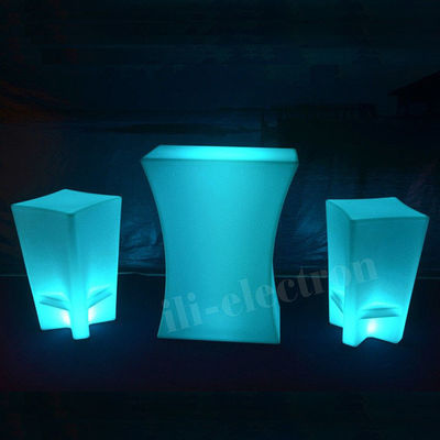 Venda a quente mesa de bar moderna com LED / mobiliário moderno com LED / balcão de bar com LED