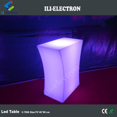 Venda a quente mesa de bar moderna com LED / mobiliário moderno com LED / balcão de bar com LED