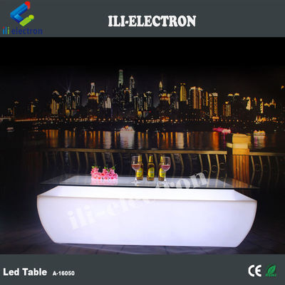 Estilizado controle remoto iluminação LED brilhante mesa de bar / cassete de bar