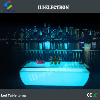 Estilizado controle remoto iluminação LED brilhante mesa de bar / cassete de bar