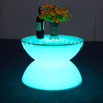 Mobiliário iluminado a LED / mesa brilhante a LED / mesas de bar a LED