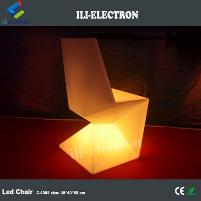 Mobiliário de plástico LED brilhante Controle remoto Infarad Para evento ao ar livre